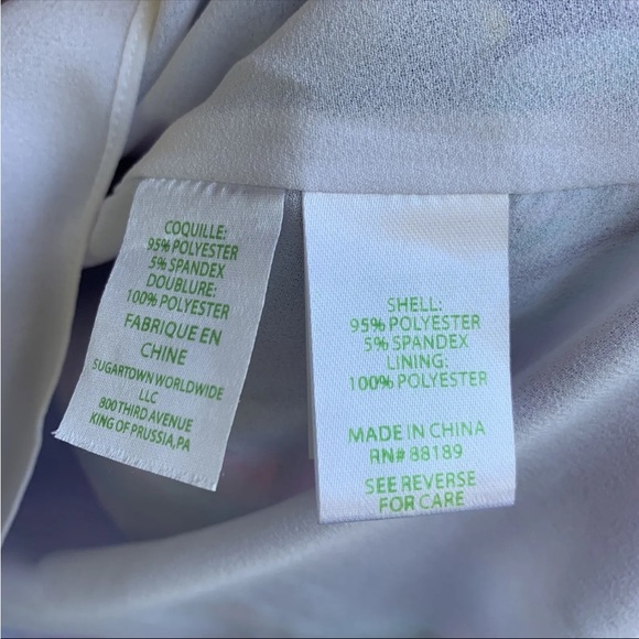 Lilly Pulitzer Floral multicolor Rosie Dress size 6 Long bishop sleeves Lined - Picture 10 of 14